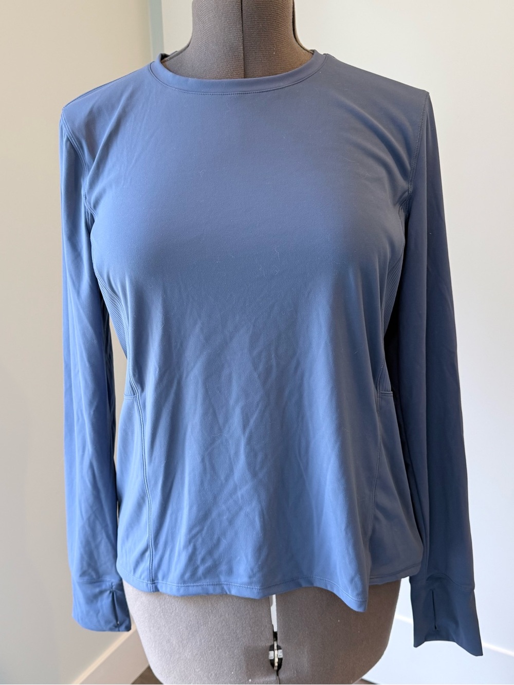NWOT Spyder Long Sleeve Performance Tee - Slate Blue